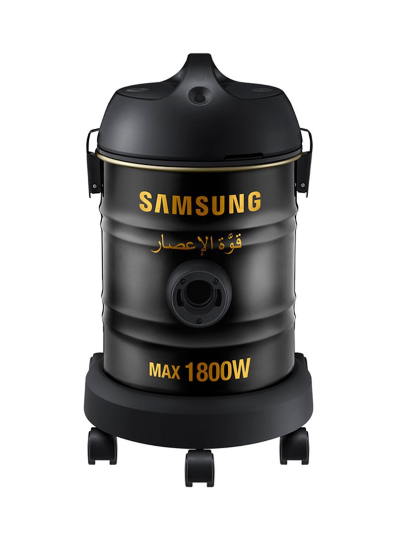 Wet And Dry Vacuum Cleaner With Detachable Filter 1800W SW7559 Black/Grey